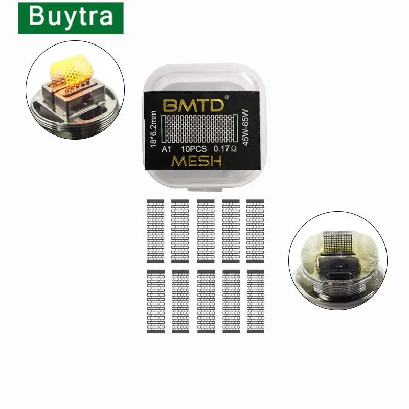 Спирали нагревательные для Wotofo Profile RDA unit RTA Mesh Style A1 0.13Ohm S316 0.12Ohm Ni80 0.16Ohm - купить по