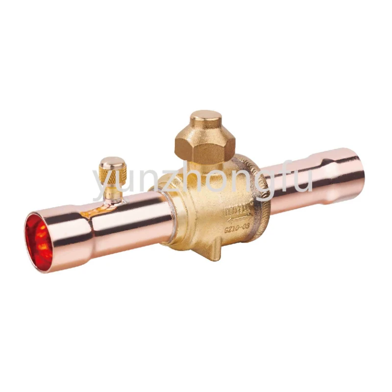 GBC type refrigeration ball valve manual cut-off welding port valve 6-35mm cold storage air conditioning heat pump maintenance