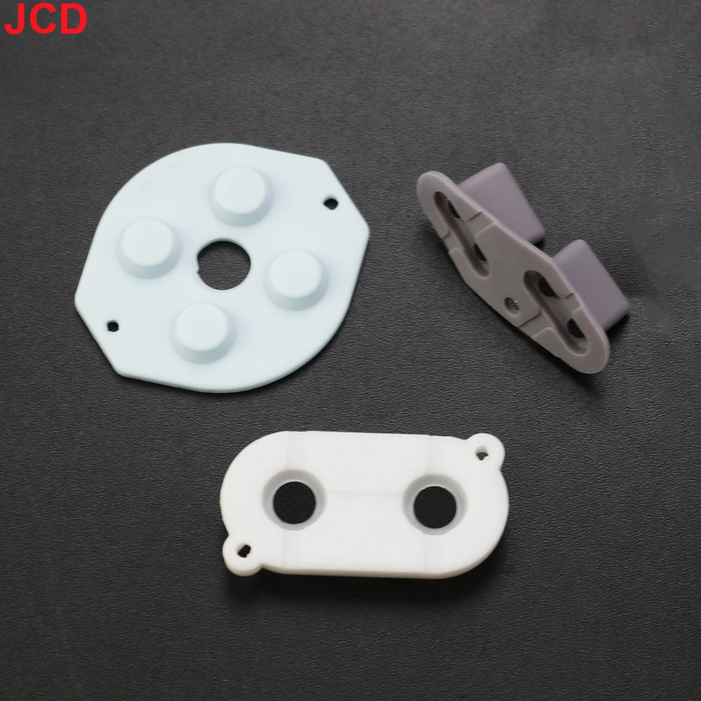 Фото JCD 1 комплект для Game Boy GB DMG-01 Проводящие резиновые силиконовые кнопки D-pad для Game boy GB желтый зеленый синий розовый №4