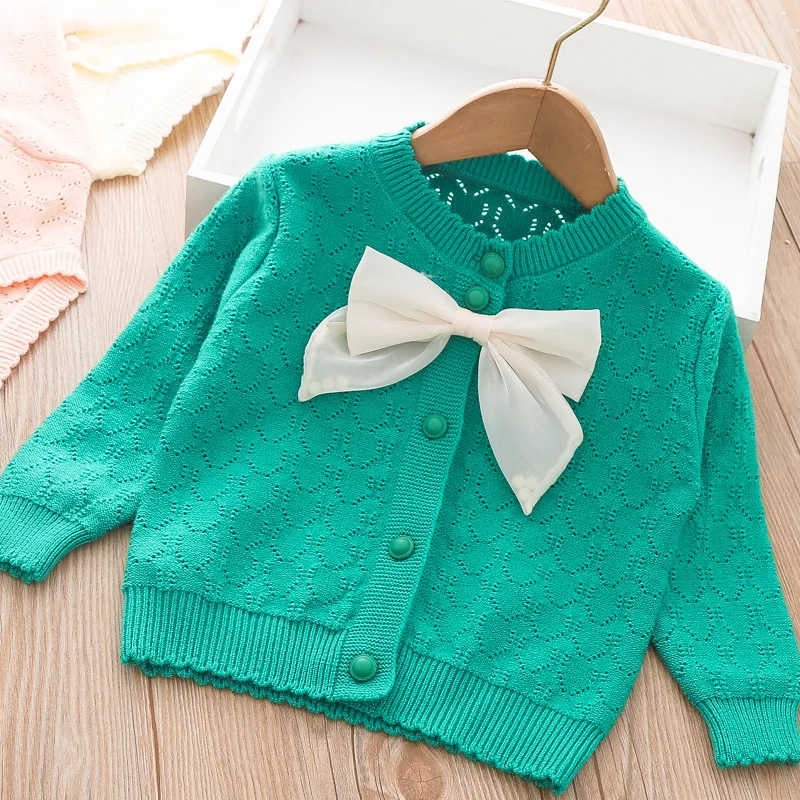 

Свитер для девочек, кардиган, новинка 2022, Модный Стильный вязаный кардиган для девочек, осеннее пальто для малышей, одежда для малышей, карди...
