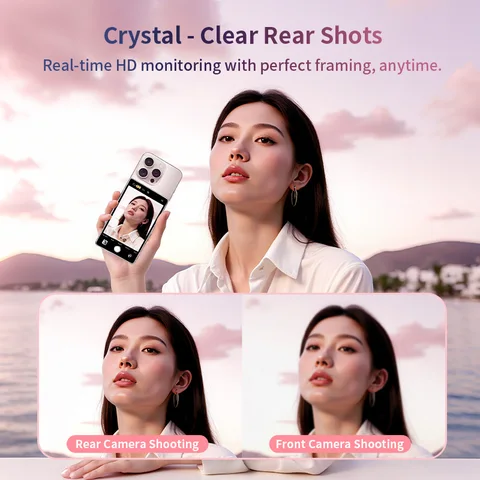 SHIMBOL CP5 Lite 2 II Магнитная беспроводная задняя камера для смартфона Экран монитора для селфи для iPhone Android Vlog Прямая трансляция
