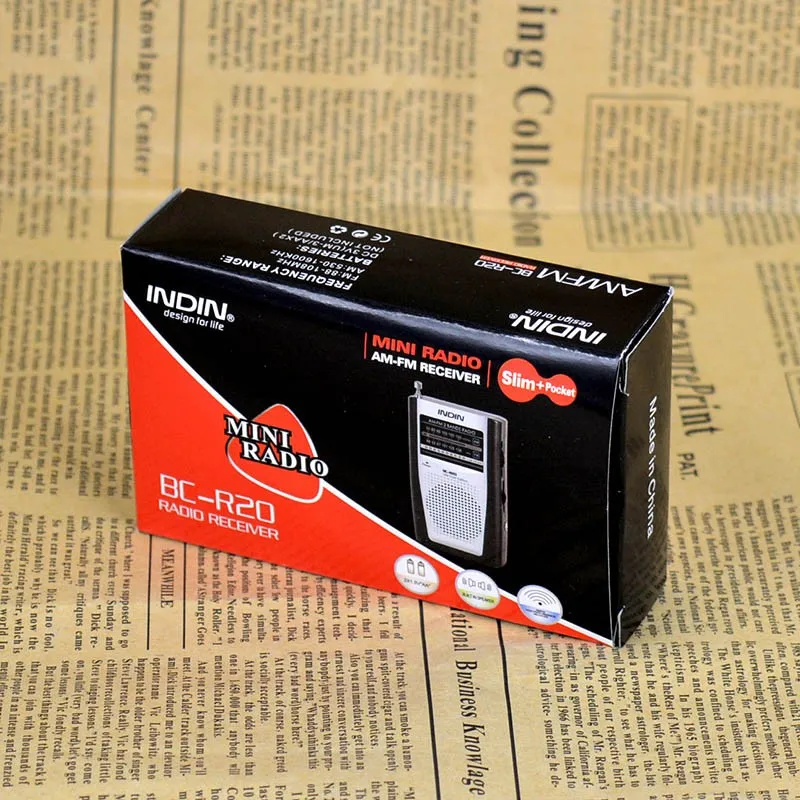 Цифровой стерео мини-музыкальный mp3-плеер портативный Радиоприемник фм AM колонка