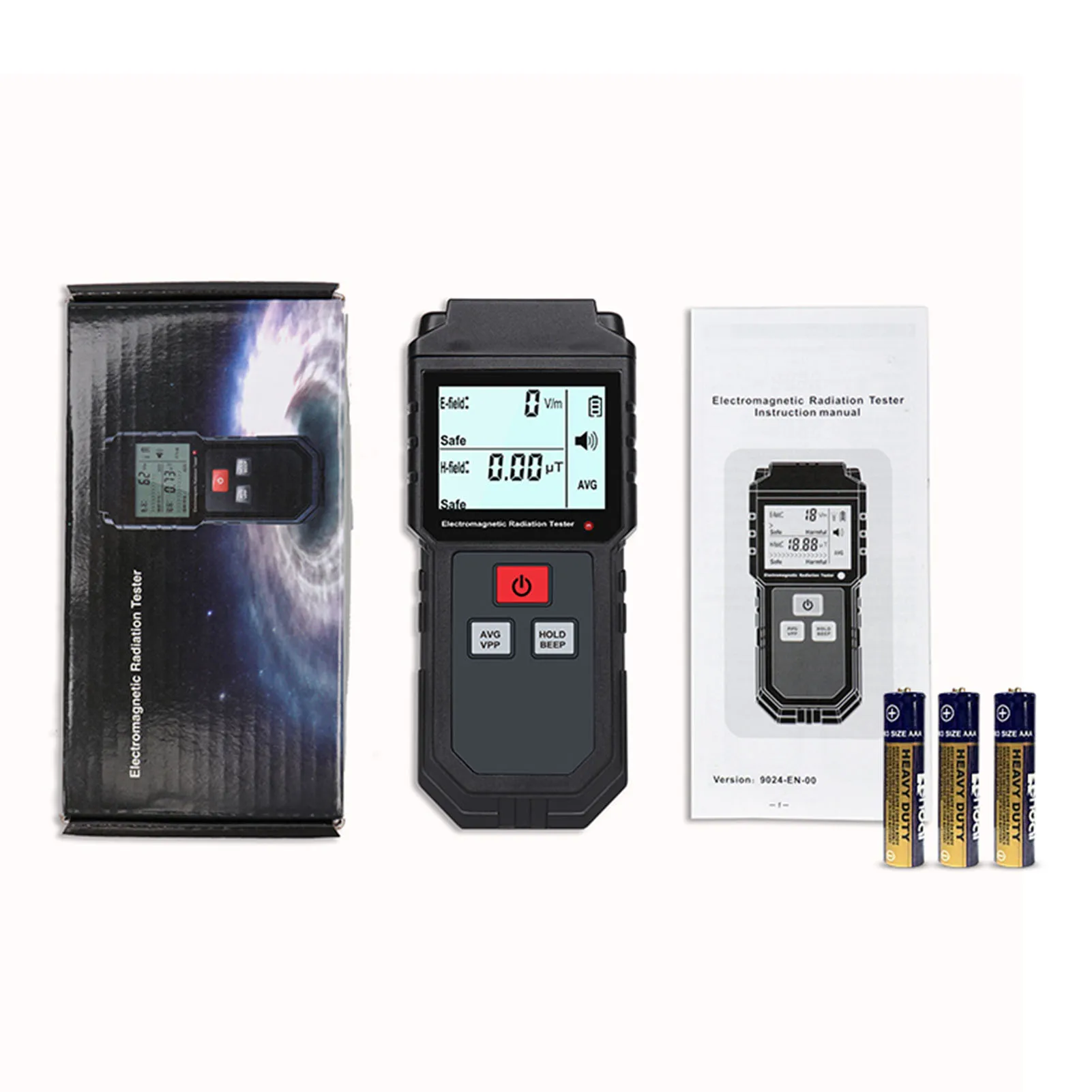 

Electromagnetic Radiation Tester EMF Meter Radiation Detector Hand-Held Electric Field Monitor For Home EMF Inspections