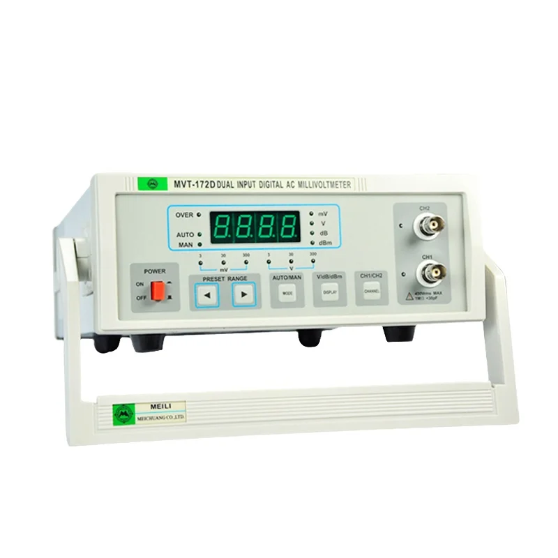 

Voltmeter 2MHz Frequency Volt meter 400V MVT-172D Digital Millivoltmeter