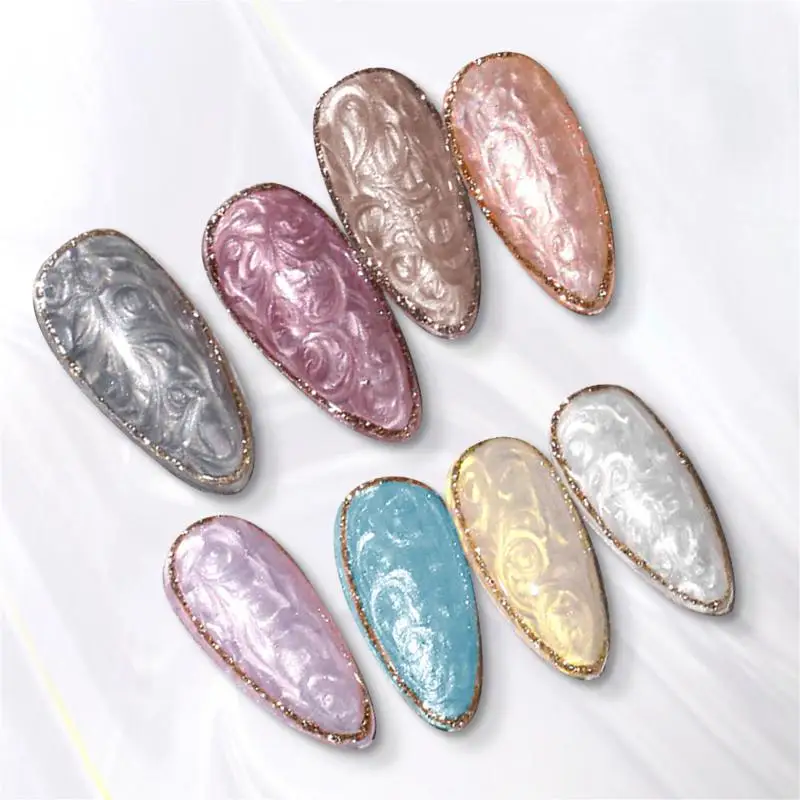 

5ML Thread Shell Gel Nail Polish Semi-Permanent Varnish UV Gel Base Top Coat For Nails Polish Gel DIY Nail Glitter Gel TSLM1