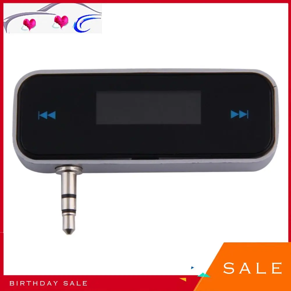 

Мини 3,5 мм беспроводной автомобильный радиоприемник музыкальный аудио FM-передатчик модулятор громкой связи трансмидер FM с кабелем ЖК-дисплей автомобильный комплект