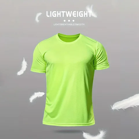 Мужская летняя футболка из полиэстера