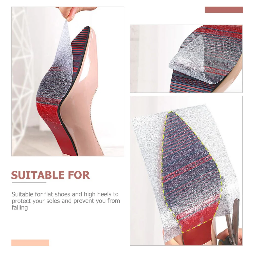 

Anti-slip Protective Sole Stickers High-heel Shoes Sole Anti-Noise Pads