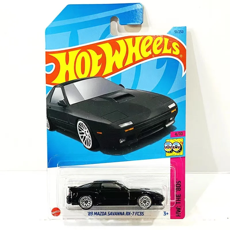 2023-51 автомобили Hot Wheels 89 MAZDA SAVANNA RX-7 FC35 1/64 металлические Литые строительные