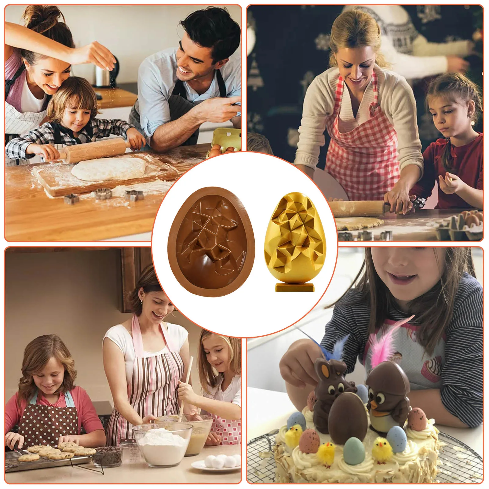 Форма для яиц силиконовая форма в форме яйца сковорода выпечки полимерная торта