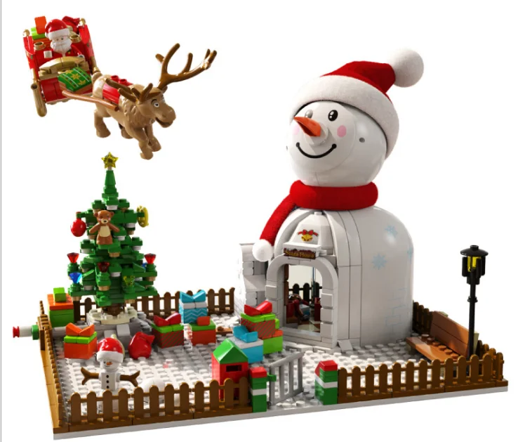 

Technical Series Christmas Car Building Blocks Christmas Tree Toy 2870pcs Model Building Blocks Brick Children Toy Boy Christmas