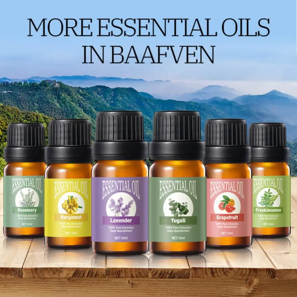 

10ml Massage Shower Oils Body SPA Essential Oil Diffusive Aromatherapy Scraping Oil Plant Extracts Essential Oil Massage Beauty