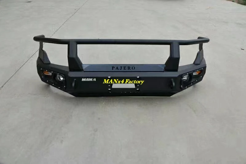 Стальной передний бампер Slap-Up 4wd для Mitsubishi Pajero Montero V80 V90 V93 V97