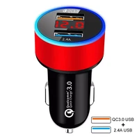 car charger dual usb fast charging phone charger adapter for xiaomi mi 9 9se 10 a3 a2 note 10 redmi 6 7 8 9t 9s