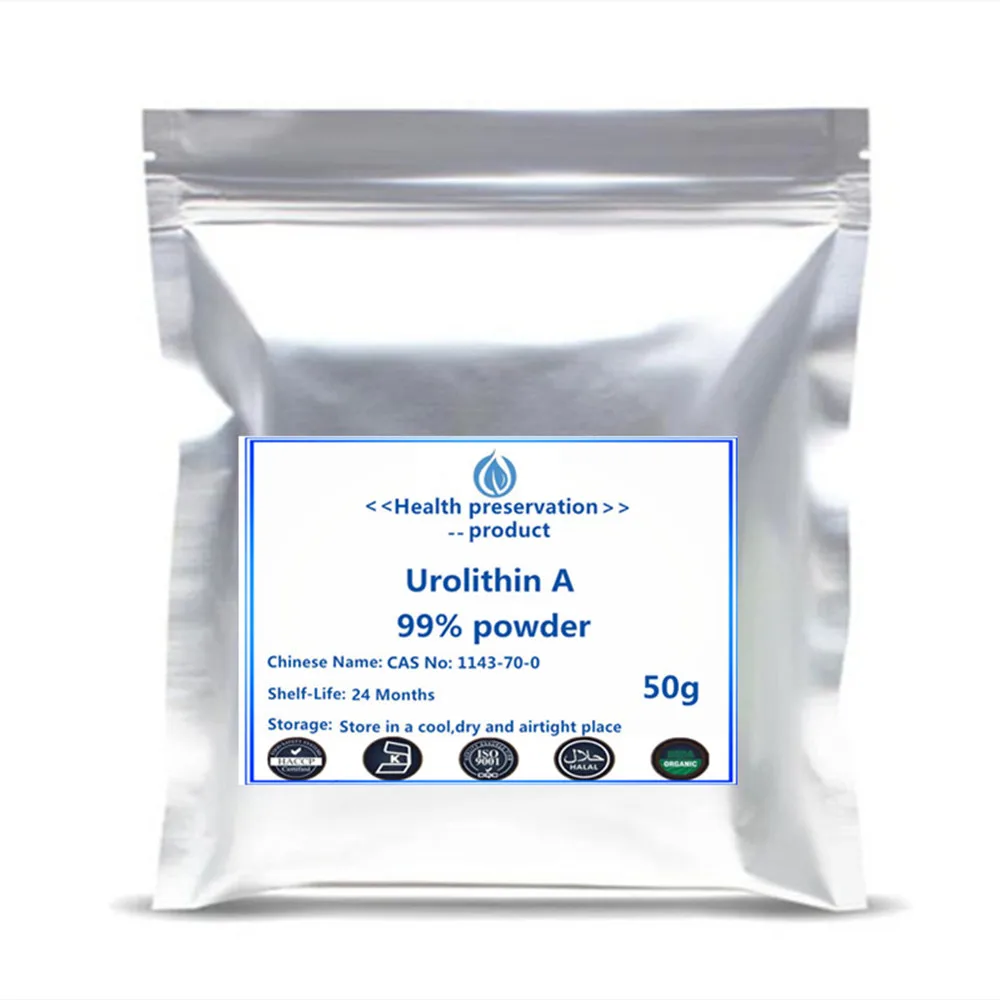 

High Quality 98% CAS 1143-70-0 Urolithin A Powder antioxidant free shipping