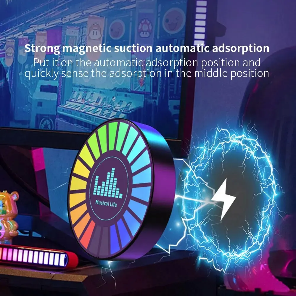 Светодиодная лампа для управления звуком и прослушиванием музыки