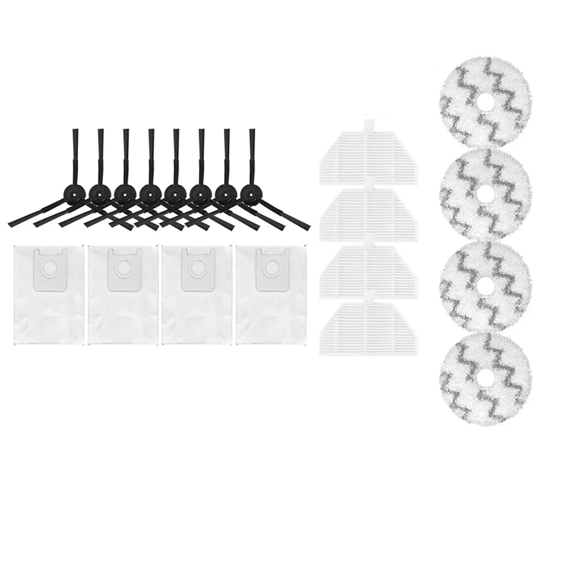 

Replacement Parts For Xiaomi Roidmi EVA Self-Cleaning Emptying Robot Vacuum SDJ06RM Hepa Filter Side Brush Mop Cloths