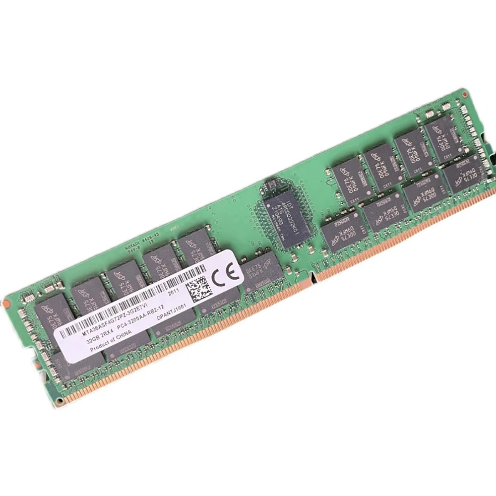 1 шт. Оперативная память 32 ГБ 2RX4 DDR4 3200 PC4-3200AA-R для серверной памяти MT MTA36ASF4G72PZ-3G2E7