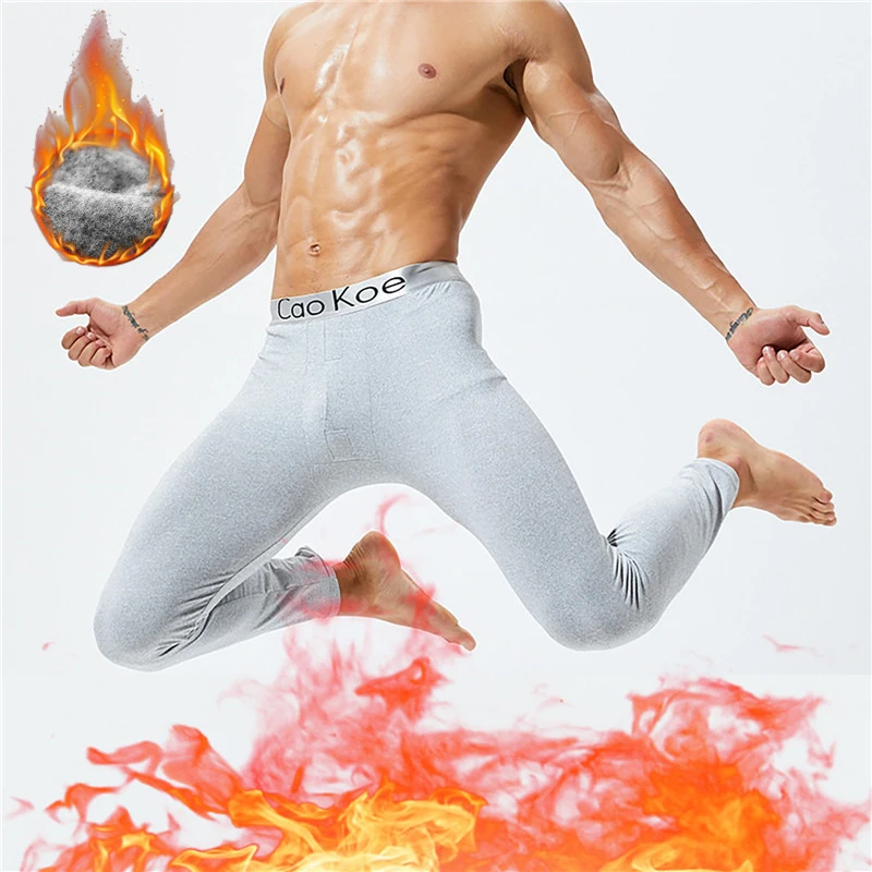 

Удобные зимние эластичные длинные теплые Jodimitty мужские кальсоны Мягкие Длинные Термолеггинсы нижнее белье колготки брюки для мужчин прият...