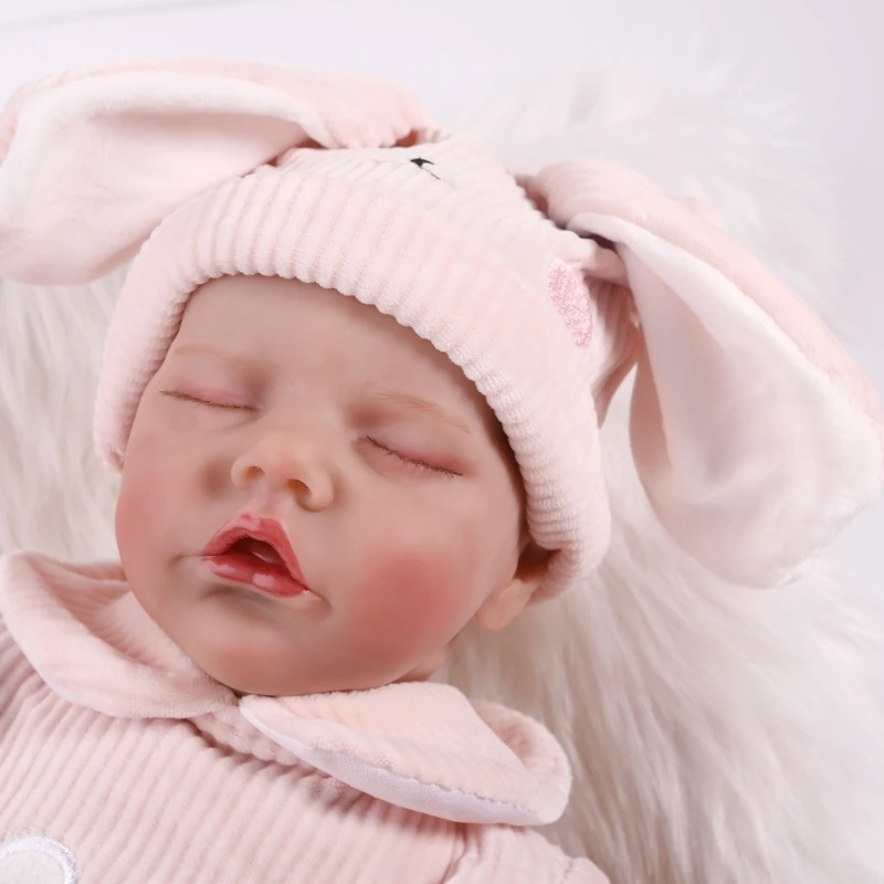 15 7 дюймов Reborns Новорожденные Двойные мягкие одежды жизнь как с закрытым глазом