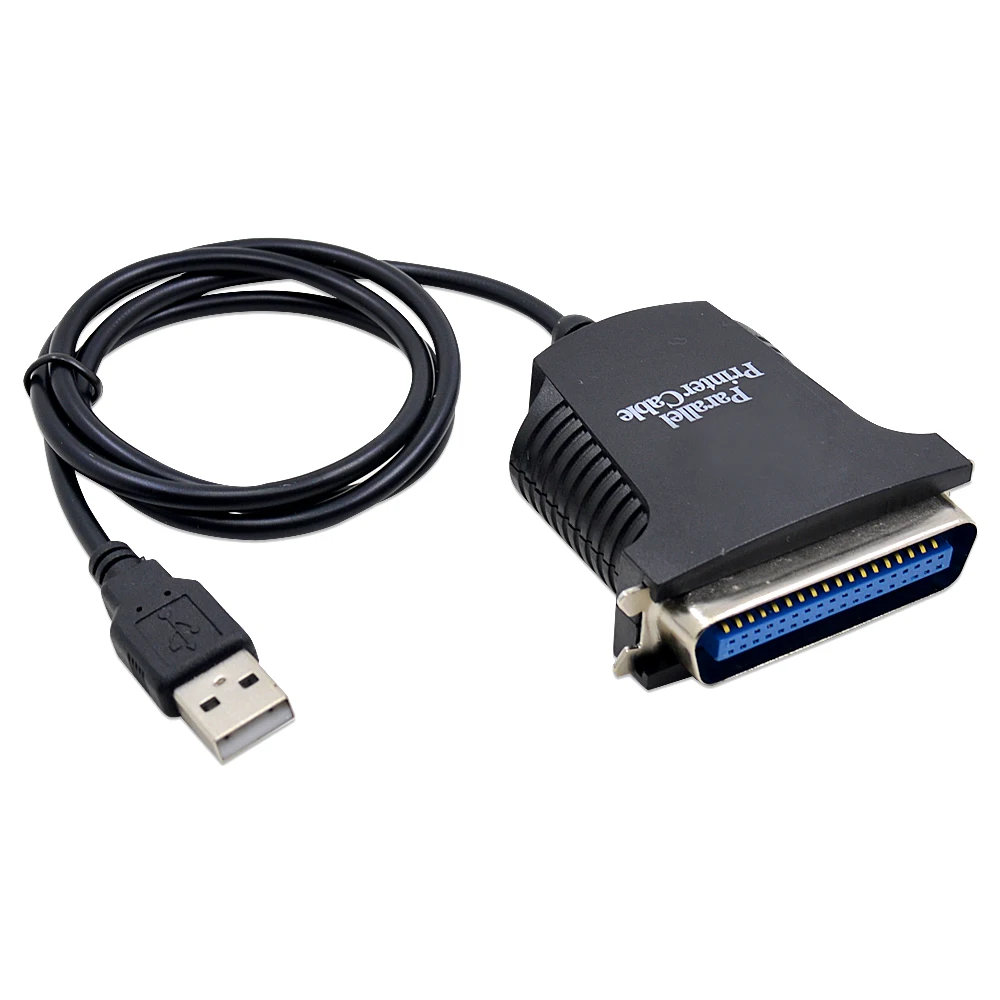 

USB 2.0 To IEEE 1284 DB36 Parallel Printer Cable CN36 Converter 36Pin Port Adapter for Computer PC Lead Laptop Desktop Printing