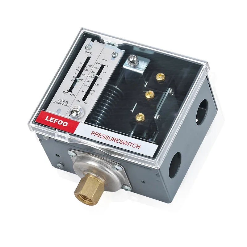 LEFOO LF56 Реле давления парового котла для регулятор с регулируемым перепада