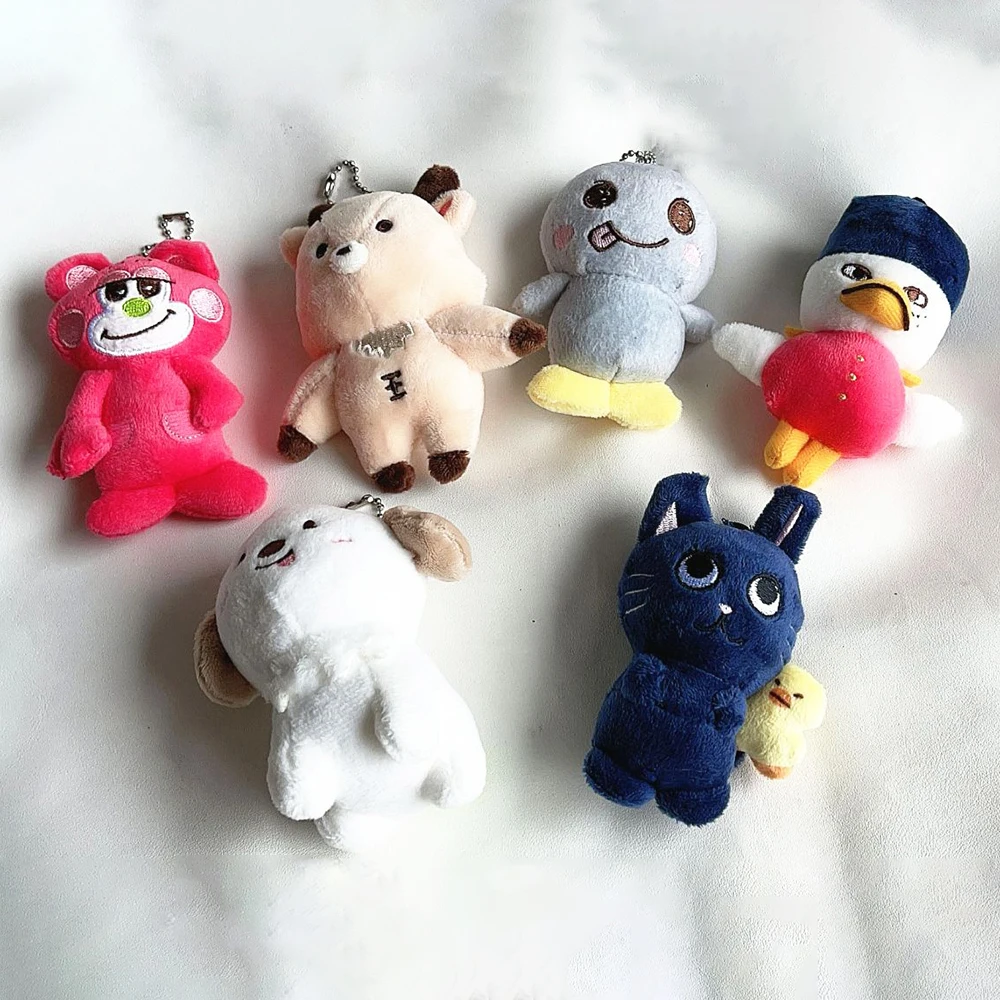 KPOP RIIZE плюшевая кукла-брелок-подвеска с мультяшной фигуркой кукла SHOTARO WONBIN SOHEE ANTON