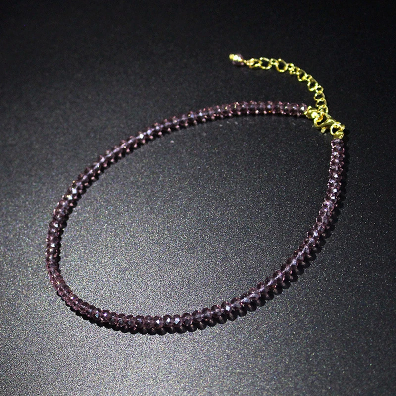 2022 модное простое черное короткое ожерелье ручной работы из бисера Женский чокер