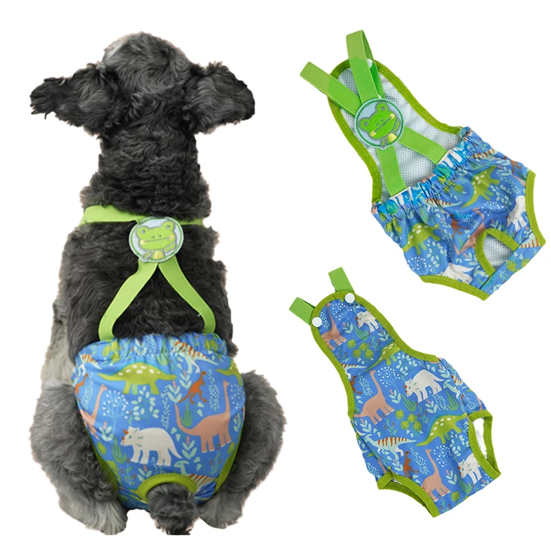 

Cartoon Female Dog Shorts Underwear Pet Physiological Pants Diaper Briefs for Small Girl Dogs Puppy Schnauzer mascotas Panties