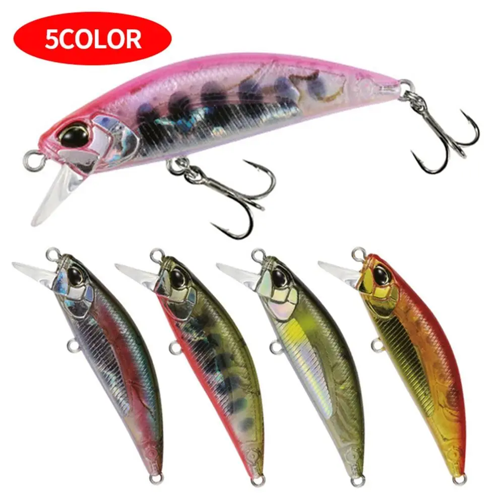 

50mm/4.5g Minnow Bait Floating Lure Artificial Hard Lures Swimbait Ultra Long Casting Floating Tackle Fishing Lure Accessories