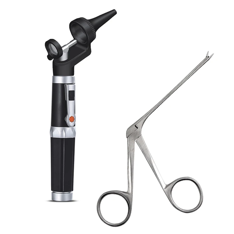 Медицинский ушной воск щипцы для удаления ушного воска фонарик Аллигатор