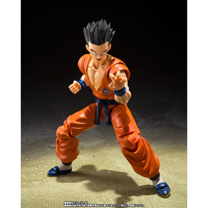Фото В наличии: Dragon Ball Z Bandai 100% Оригинальная фигурка SHF Ямча — Величайший воин Земли, аниме-фигурка, коллекционная игрушка, подарок №3