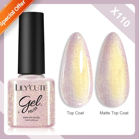 LILYCUTE Nude Pink Гель-лак для ногтей Soak Off UV LED Ультра блестящий красочный гель-лак Nail Art Полуперманентный УФ-гель для ногтей
