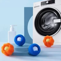 reusable washing machine hair remover pet fur lint catcher filtering ball anti winding adsorption cleaning laundry accessories