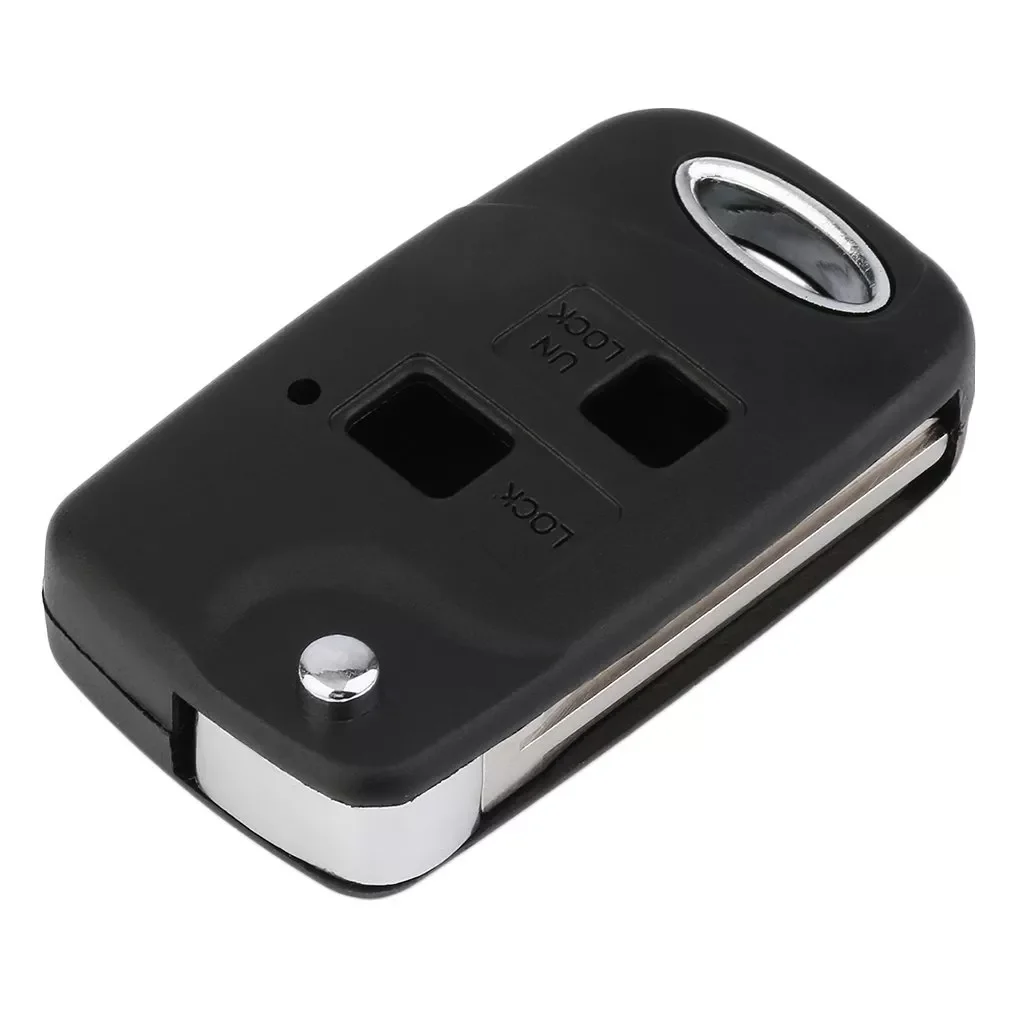 

2 Button Car Remote Flip Key Fob Case for Toyota for Corolla for Celica for Rav 4 for Yaris modifications E43