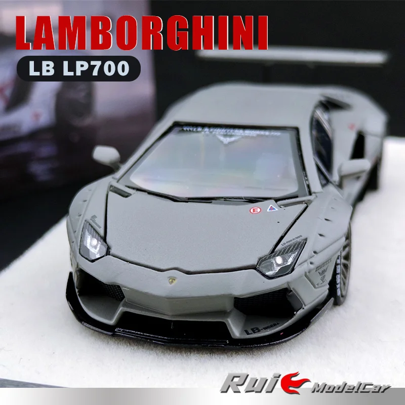 

1:64 PGM Lamborghini LB LP700 Daniel Combat Grey Simulation Car Model