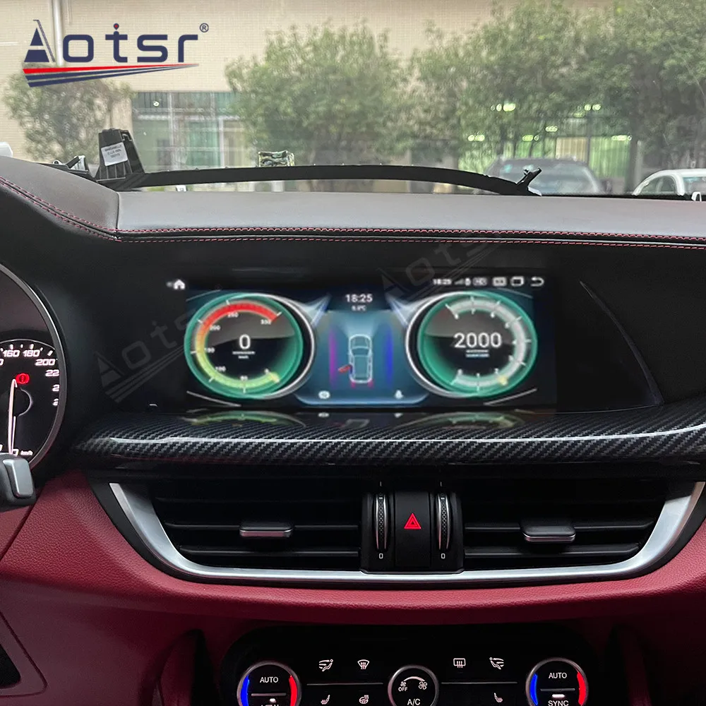 256G Qualcomm для Alfa Romeo 2015-2020 автомобильное стерео радио GPS-навигация Android 11
