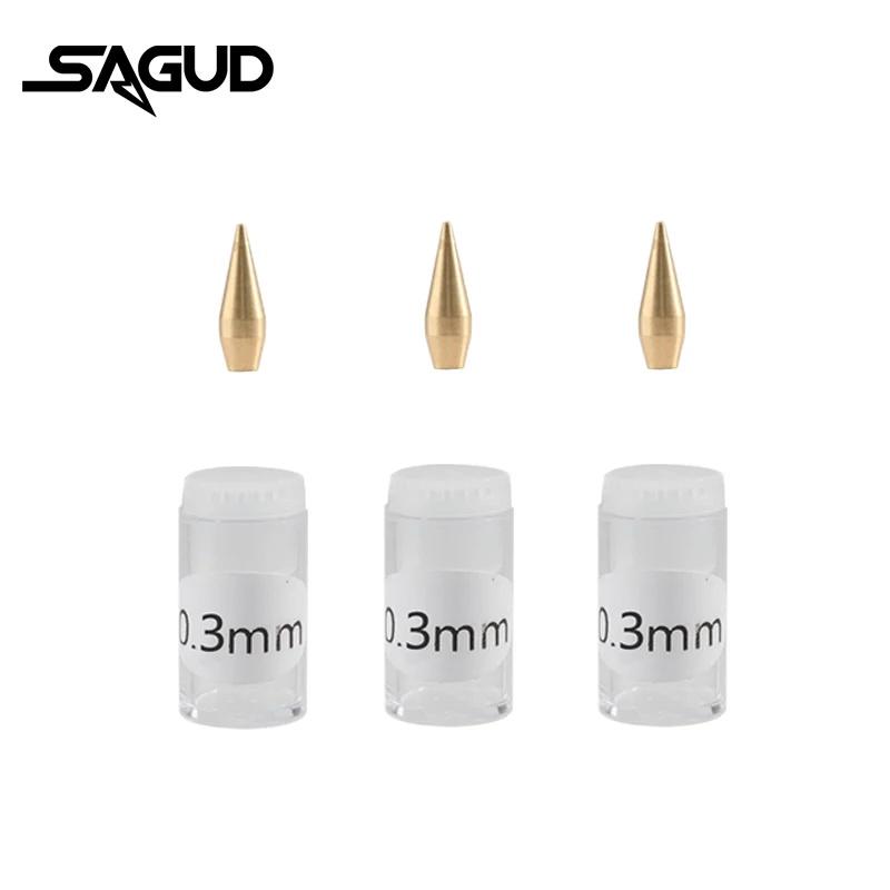 

Сопла для аэрографа SAGUD SD-41(182) 0,3 мм, 0,5 мм, 0,8 мм