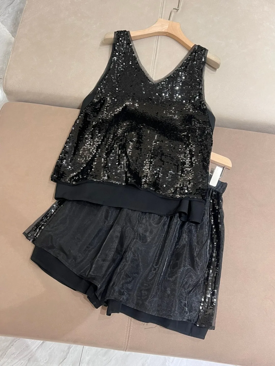 Летний женский комплект с шортами