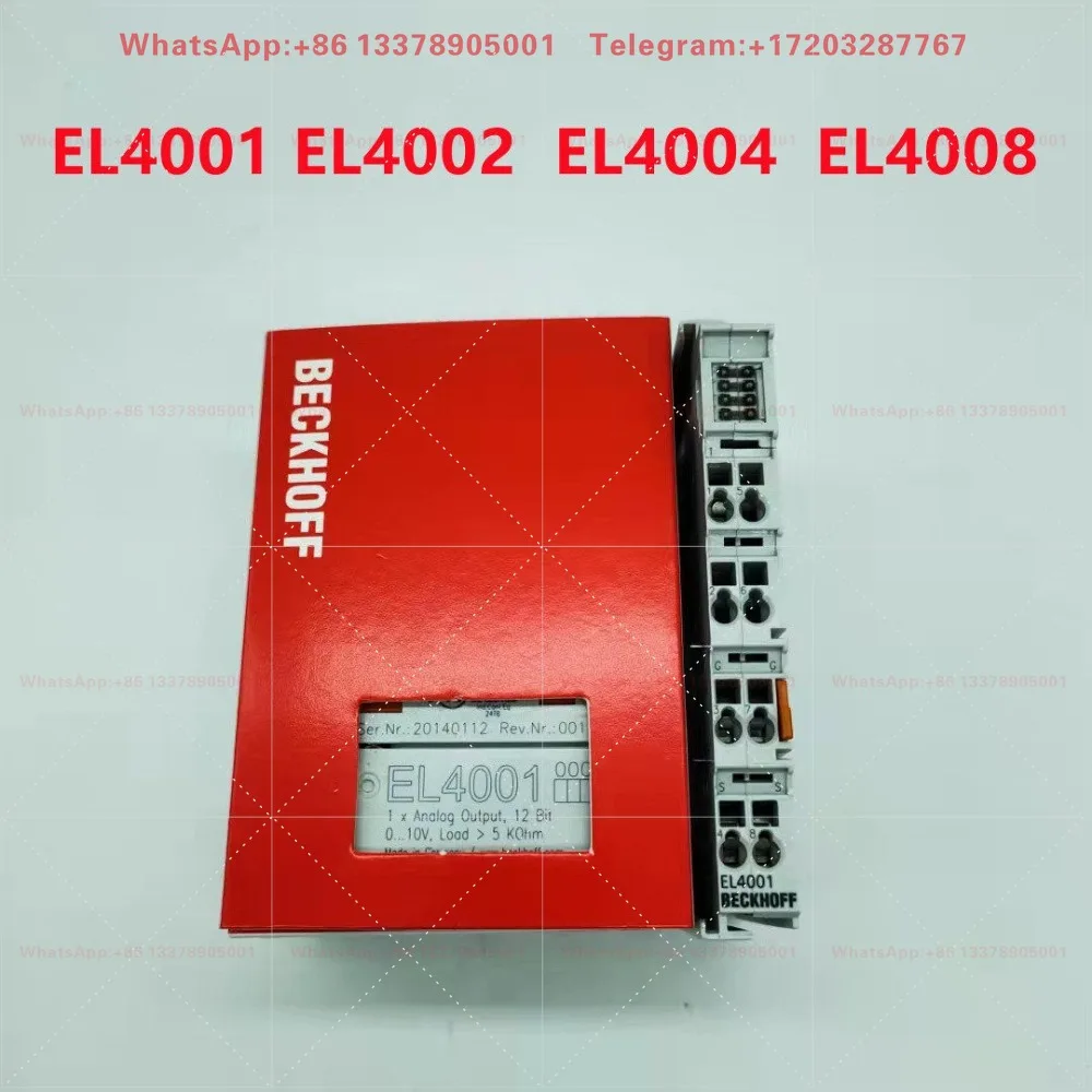 Фото Модуль EL4001 EL4002 EL4004 EL4008BECKHOFF — новый и оригинальный, в наличии. №1