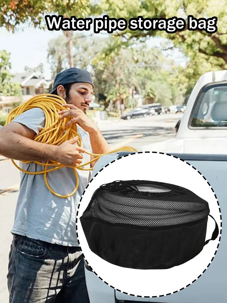 

Garden Hose Storage Bag RV Hose Organization Holder RV Equipment Storage Convenient Bag For Electrical Cords Fresh Water Hose