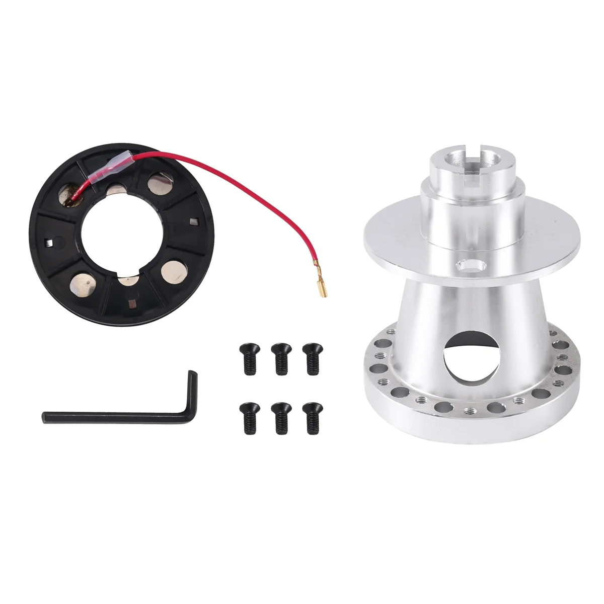 

OH-124 Automotive Quick Release Kit Wheel Adapter Steering Wheel Connector Disc Base Adapter for