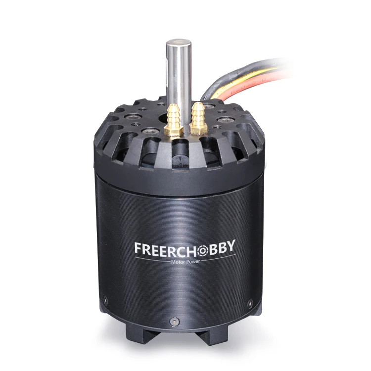 

Freerchobby12-16S 8000W 200KV Brushless Water Cooling Motor 83100 with 14s 300A esc for Efoil | Ejet boards Ebike