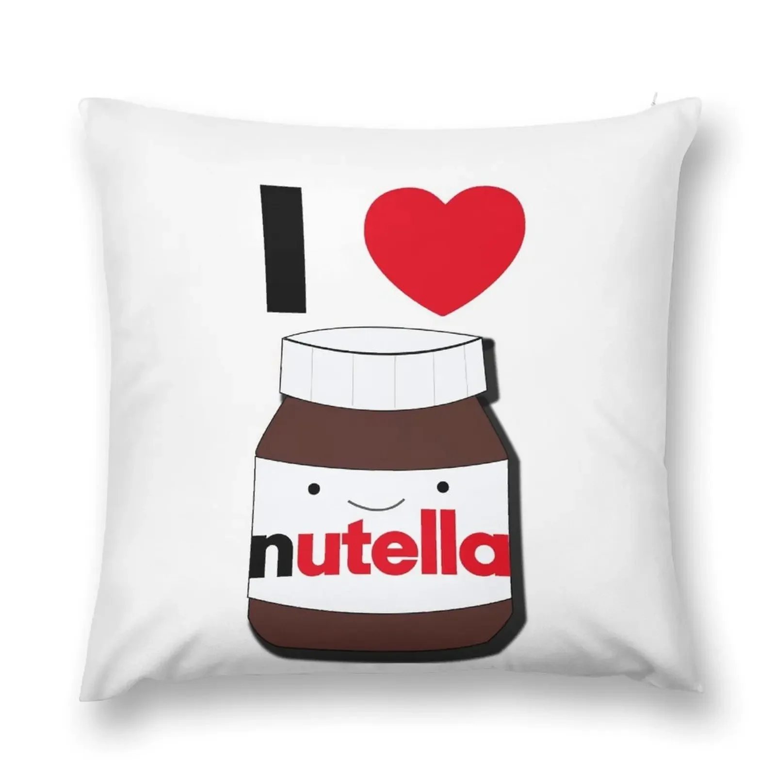 Я люблю Nutella декоративная подушка наволочка мраморный чехол для подушки