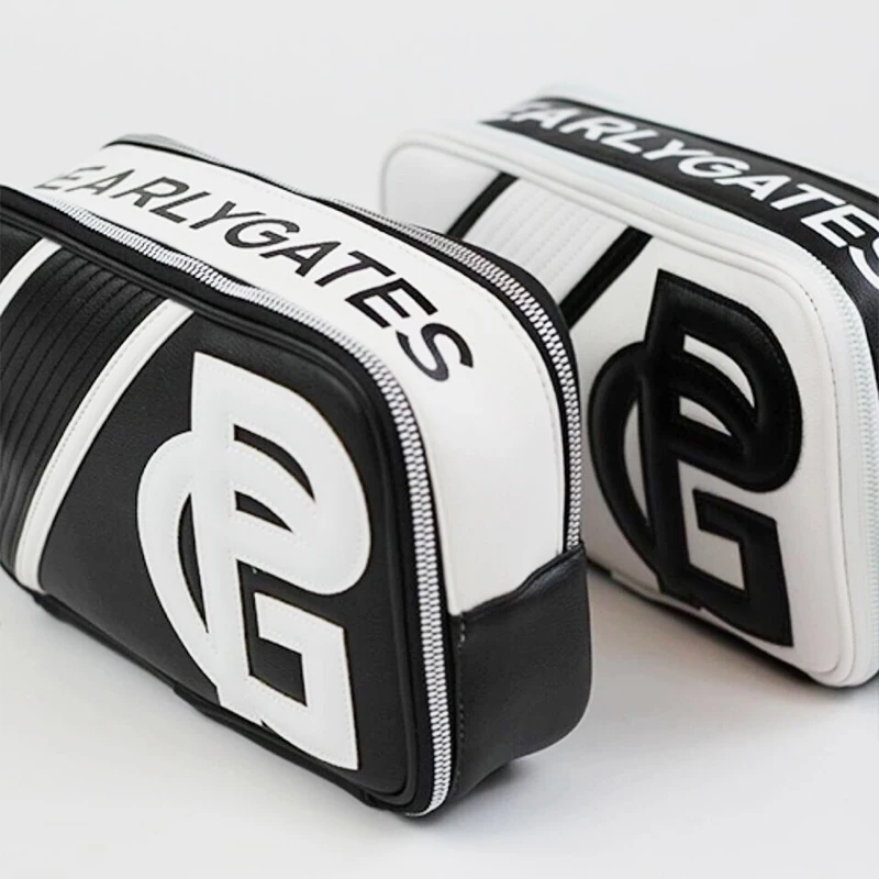 2023 New PG Golf Bag Clutch Double-layer Large-capacity Bag Multi-functional Color-blocking Handbag