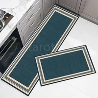 anti slip long kitchen mat green absorbent bathroom carpet livingroom hallway floor area rug hallway entrance doormat prayer pad