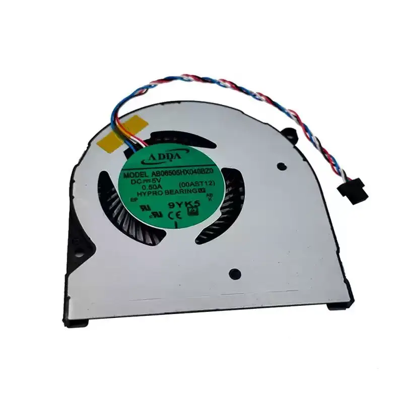 Фото Вентилятор SLIDER AB06505HX040BZ0 DC 5V 0.50A, 4-контактный PWM ультратонкий центробежный вентилятор для охлаждения ноутбуков и мини-ПК (замена) №1