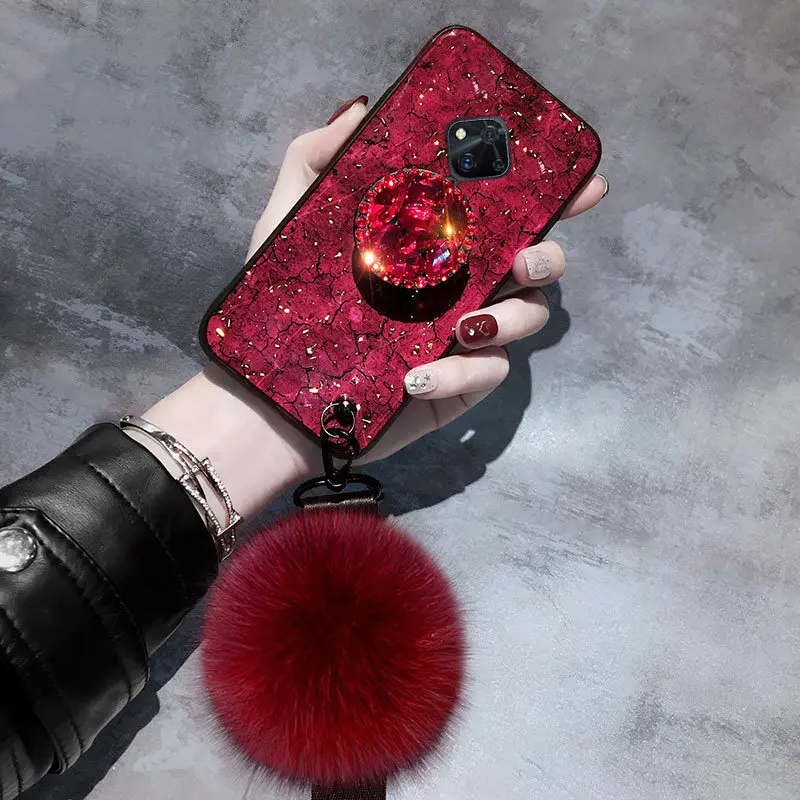 Luxury Marble Glitter Phone Case For vivo Y20 Y11 Y12 Y15S Y17 Y9 Y20i Y20S Y21 Y30 Y33S Y50 Y51 Y73 Y76 S1 V20 V21 V23 VT1 Case
