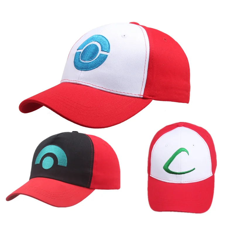 Аниме шляпа Ash Ketchum хлопковая