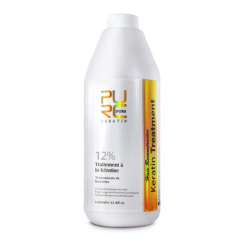 

Brazilian oil and straight to improve frizz and split ends Keratin 1000ml 12% free shipping